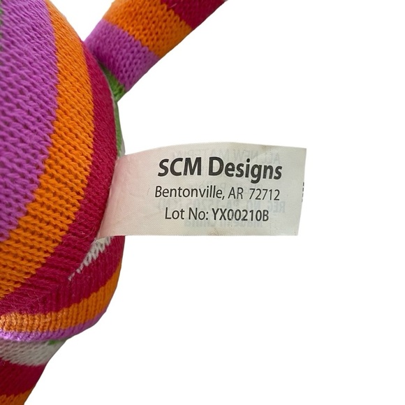 SCM Designs St Jude Hospital Sock Monkey Plush Stuffed Animal - Picture 6 of 8